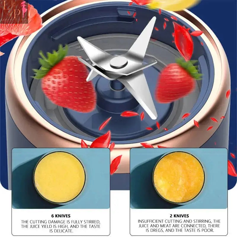 Portable Juicer Blender Lamp Post