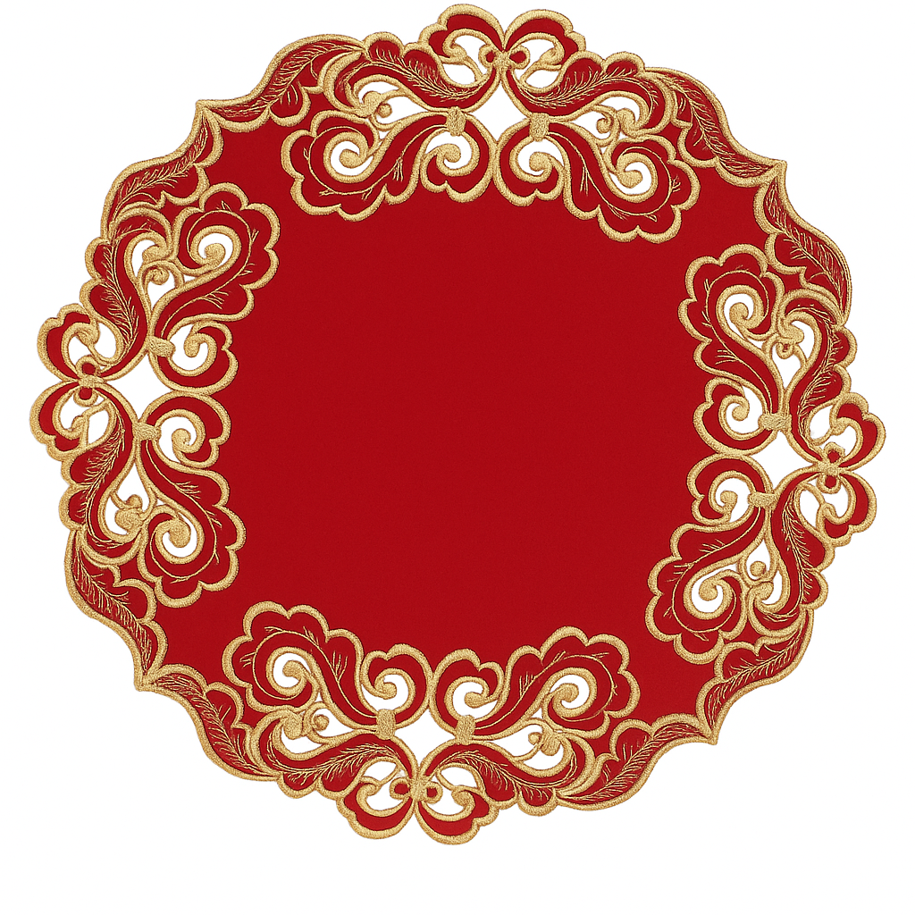 Farmhouse Placemats for Dining Table – Washable Woven Set for Everyday & Holiday Decor