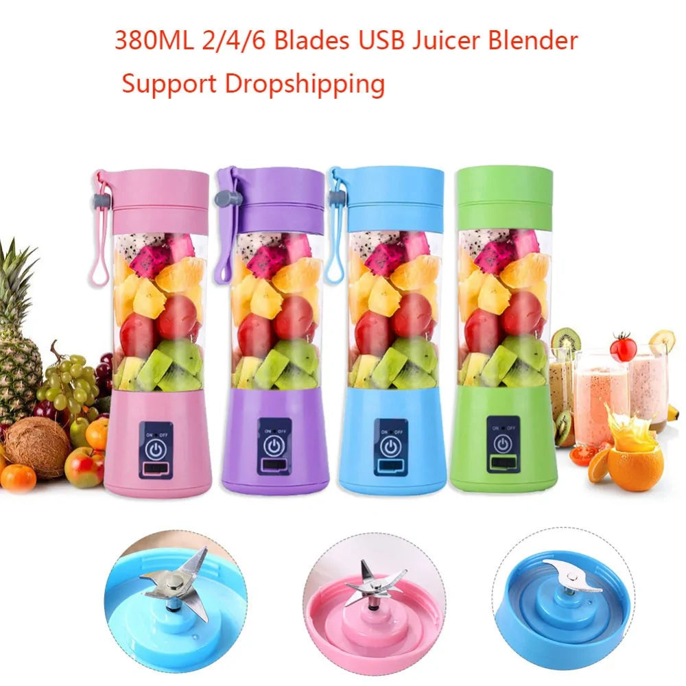 Portable USB Blender Lamp Post