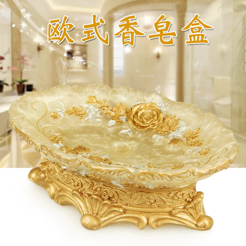 Bathroom Set- 5 pieces Soap Dispenser Toothbrush Holder Cup Soap Dish Tray Toilet Brush Wastebin Storage Set