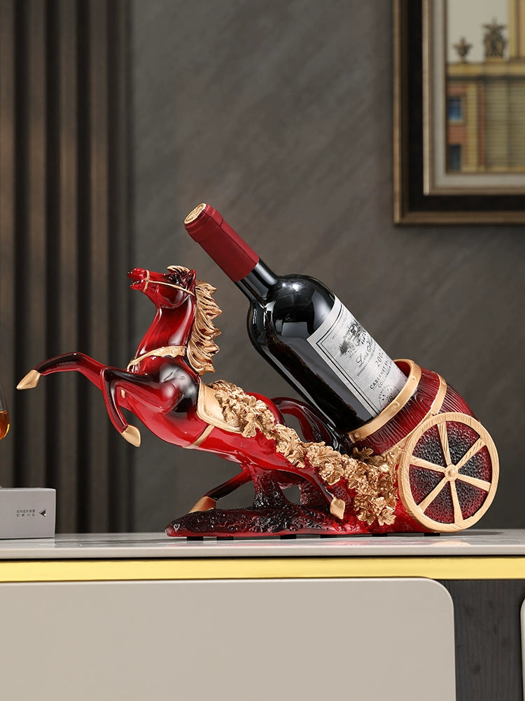 Kitchen Wine Rack- Accessible Luxury High-End Living Room Oblique Wine Holder Entrance