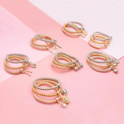 Women Butterfly Bracelet Set