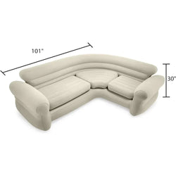 Inflatable Corner Sofa: L-Shaped: Living room Sofa furniture