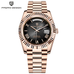 Gold Green V2 Men’s Luxury Automatic Mechanical Watch – 2024 Sapphire Glass Timepiece