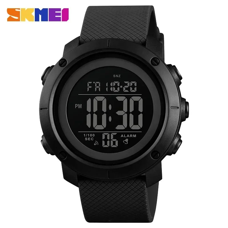 Men's Fashion Digital Watch – Waterproof Sports Watch with Alarm