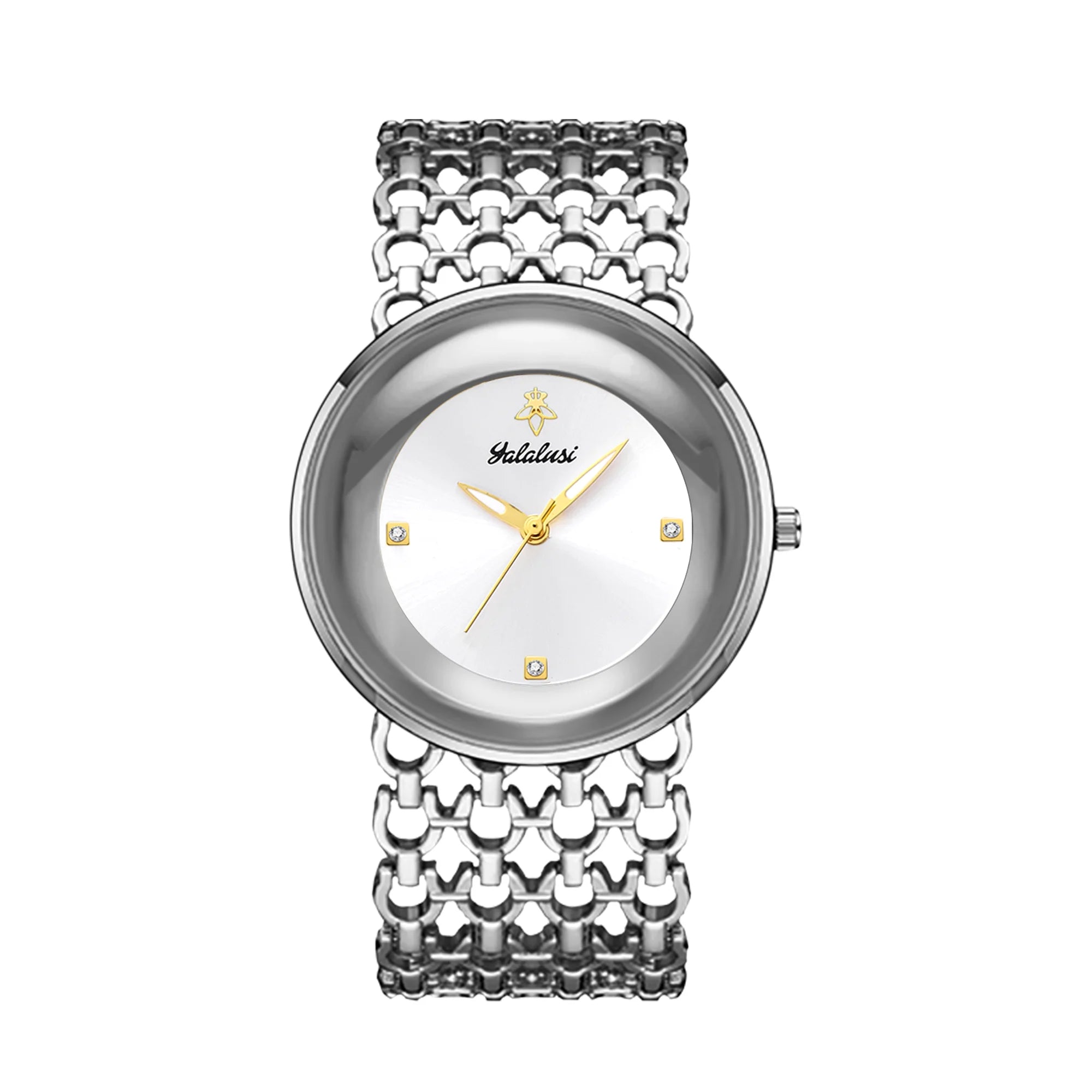 Gold Black Dual Color Bracelet Watch Women's Quartz Watch Gold Luxury Watch Women Gold-Plating Watch