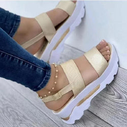 Summer New Women Sandals Lightweight Wedges Shoes Woman Platform Shoes Female Heels Sandalias Mujer Casual Shoes