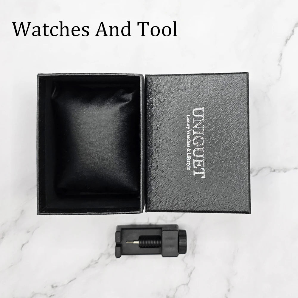 Big Diamond Gold Men’s Watch – Iced Out Luxury Quartz with Calendar