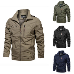 Men's Jackets Waterproof Military Hooded Jacket