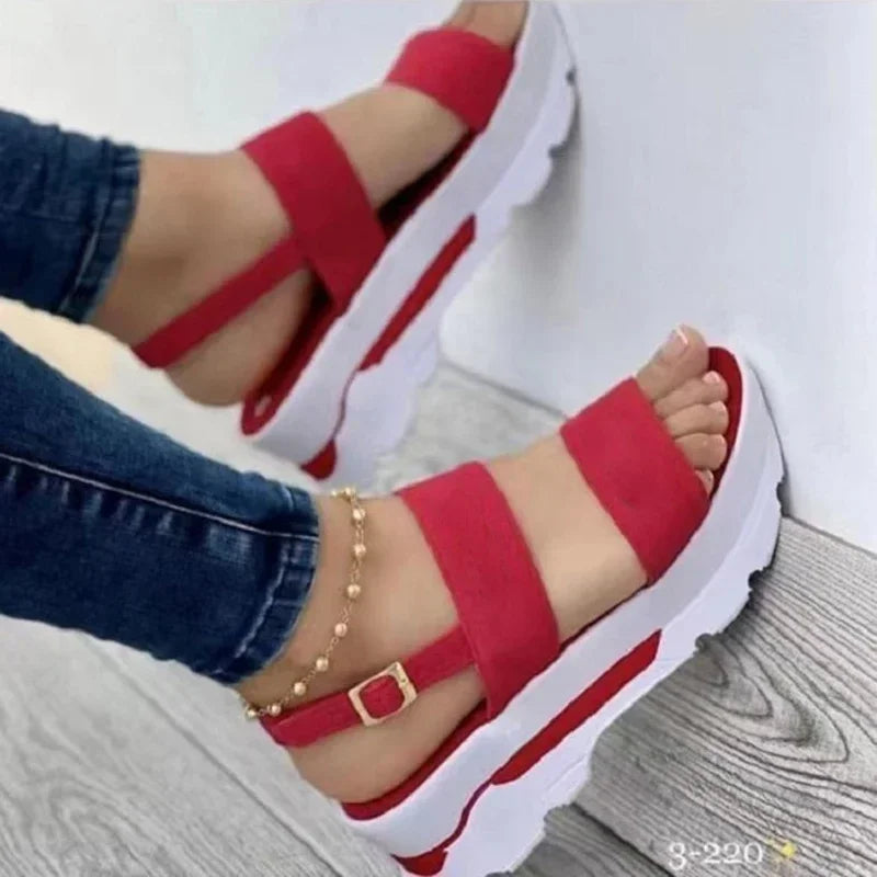 Summer New Women Sandals Lightweight Wedges Shoes Woman Platform Shoes Female Heels Sandalias Mujer Casual Shoes