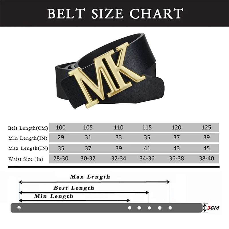 Men's Reversible PU Leather Dress Belt Rotated Black Buckle Belt Valentine's Day