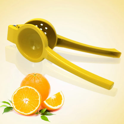 Hand Pressed Lemon Squeezer Aluminum Alloy Hand Pressed Orange Fruit Juicer Portable Practical Kitchen Tools Mini Blender