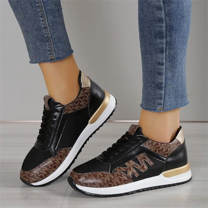 Women's Casual Shoes Black Shoes Trend 2025 Sneakers Female Tennis Sneaker Running Plus Size 36-43