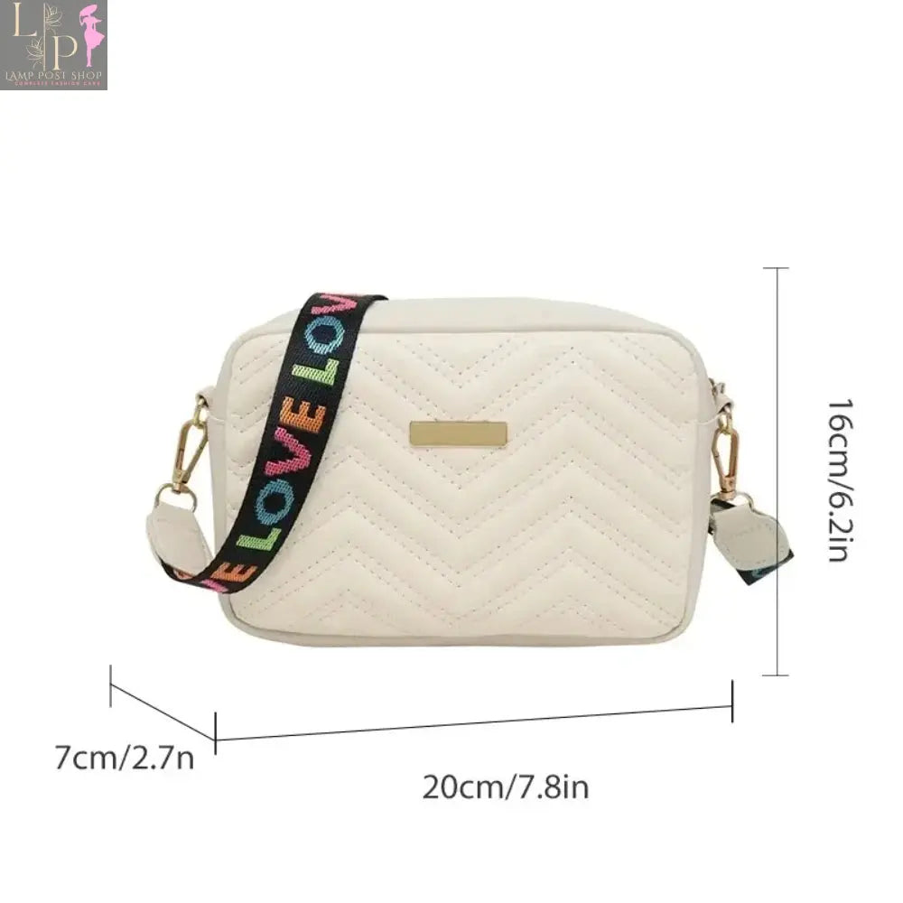 High Quality PU Shoulder Bags for Woman's Handbag Crossbody Casual Messenger Bag Female Cool Shoulder Bags Phone Bag My Store