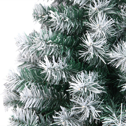 Christmas Tree 7FT Spray White PVC