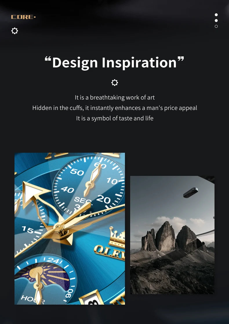 Perfect Men’s Gift Watch – Multipurpose Waterproof Quartz