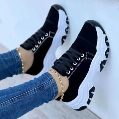 Sneakers Women Shoes 2023 Canvas Shoe Casual Women Sport Shoes Flat Lace-Up Adult Zapatillas Mujer