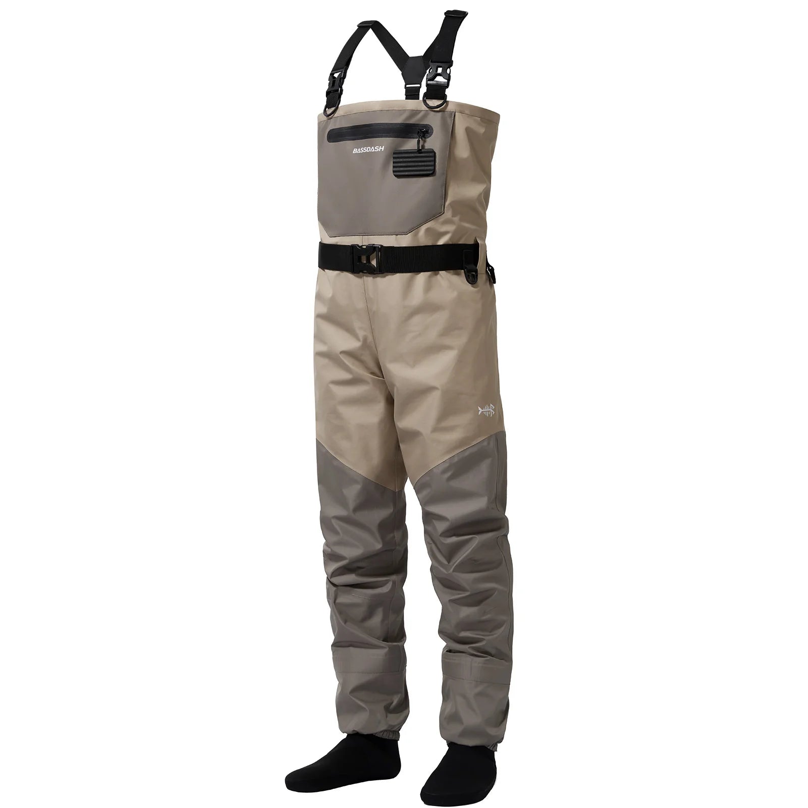 Fishing Wader Lightweight Stocking Foot Men’s Breathable Waders Waterproof Fly Fishing Chest