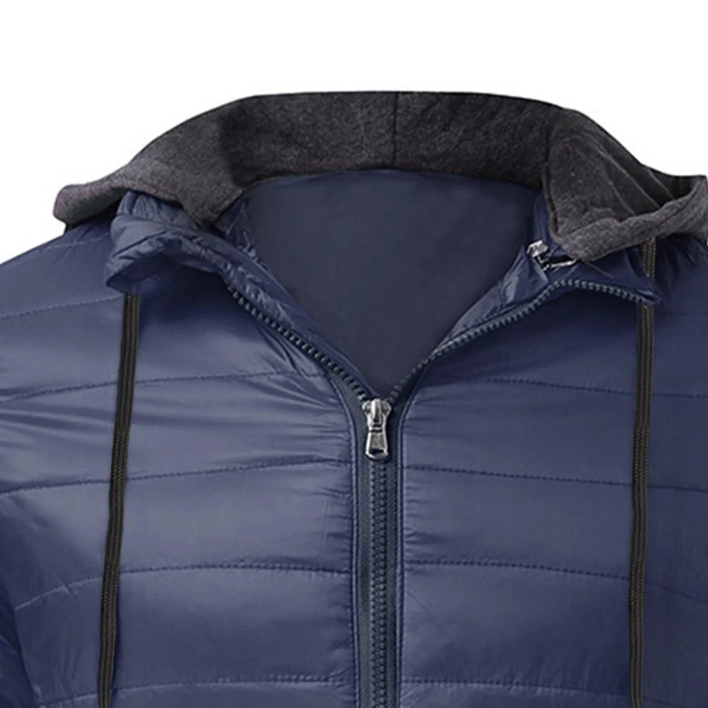 Men's Winter Warm Hooded Zipper Jacket