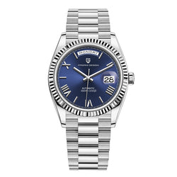 Gold Green V2 Men’s Luxury Automatic Mechanical Watch – 2024 Sapphire Glass Timepiece