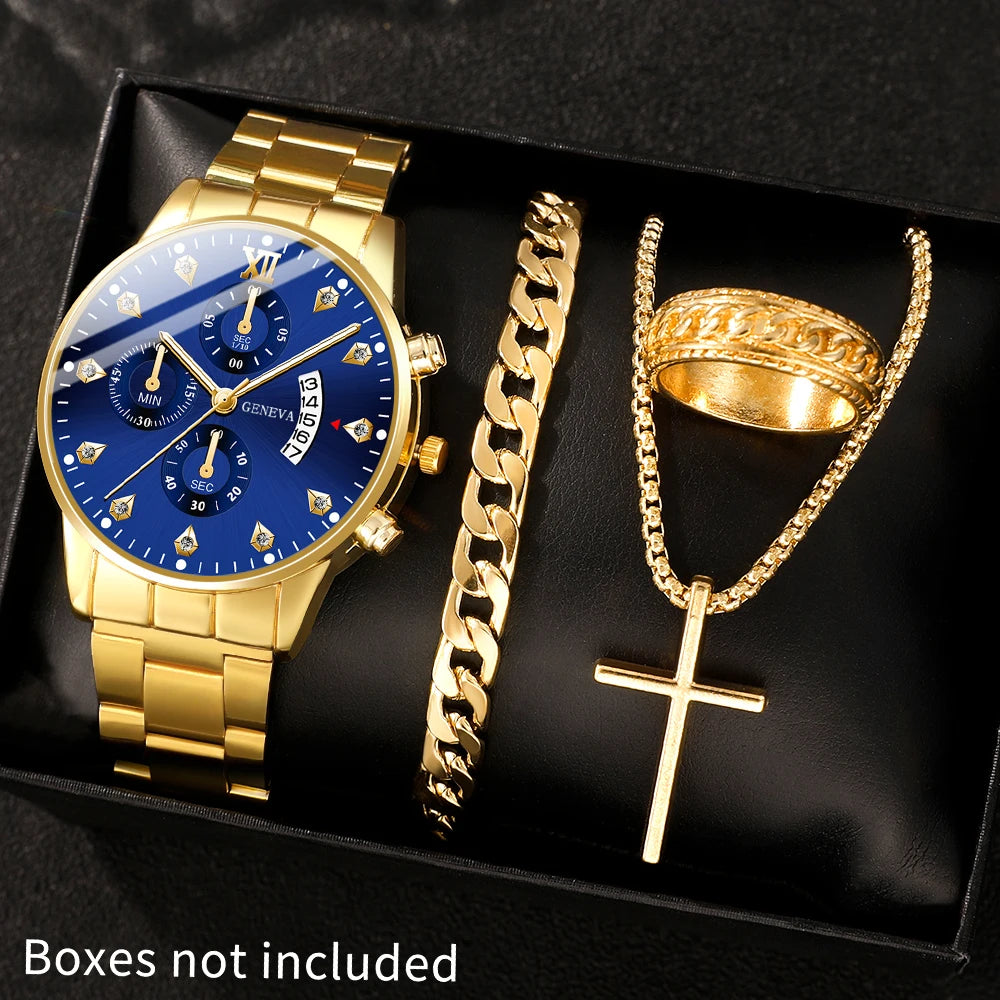 couple Gift Couple alloy quartz watch men and women casual and fashionable watch clocks