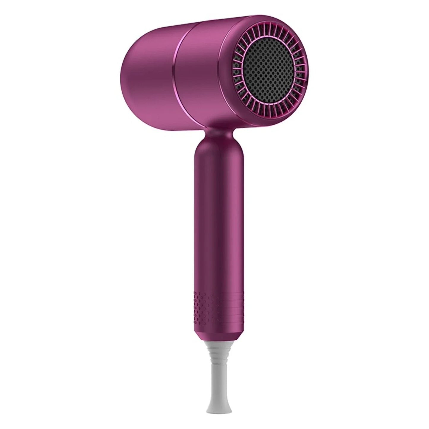 Quality Portable Purple Ionic Hair Dryer - Professional Salon Styling Appliance with Diffuser for Curly-Haired Women