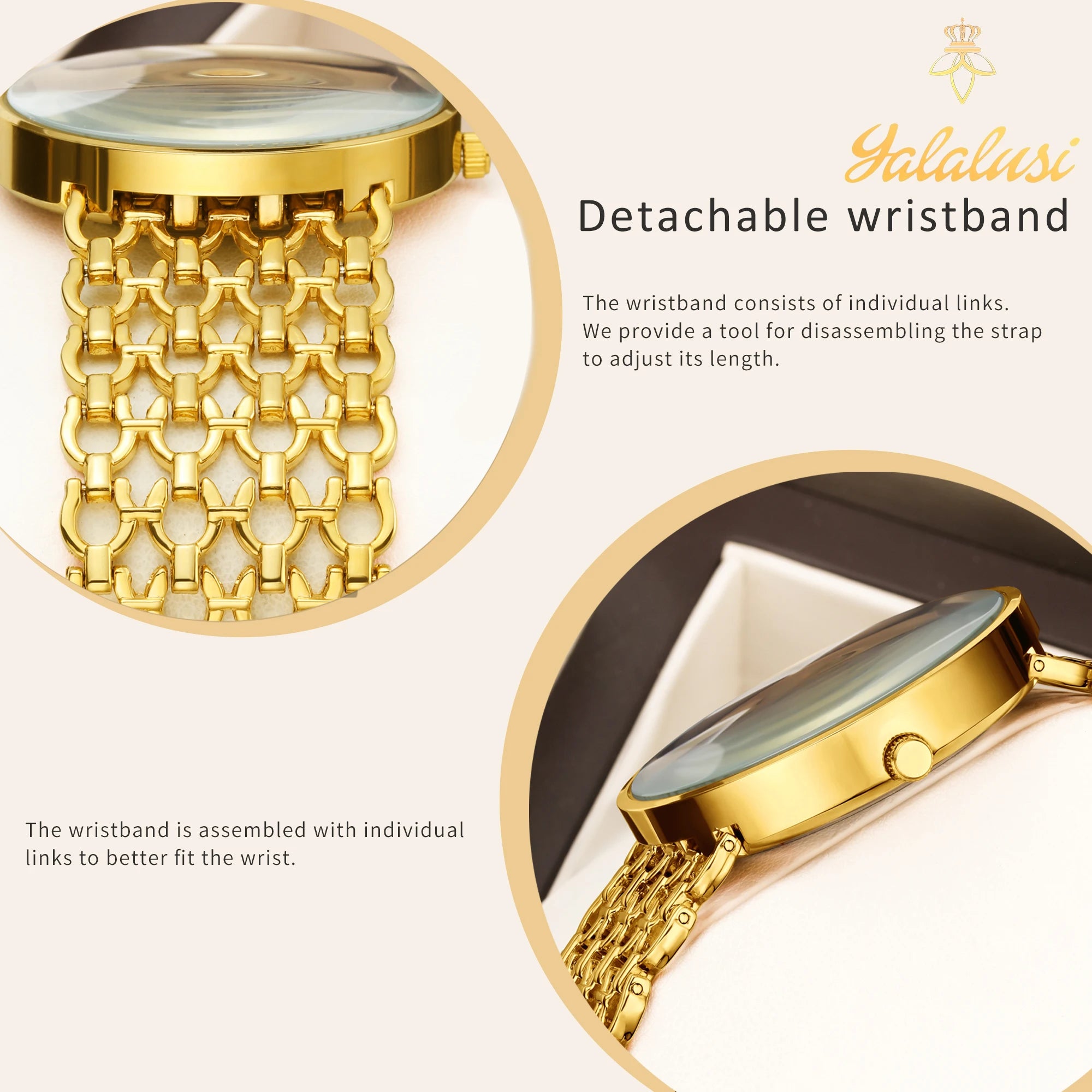 Gold Black Dual Color Bracelet Watch Women's Quartz Watch Gold Luxury Watch Women Gold-Plating Watch