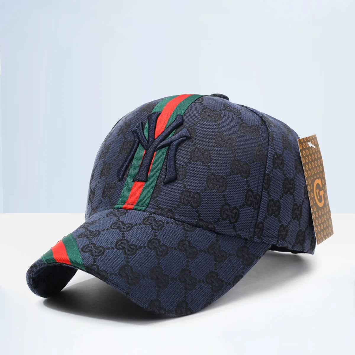 Unisex Letter Embroidery Hip-Hop Hats Outdoor Adjustable Casual Baseball Caps Sunscreen Hat