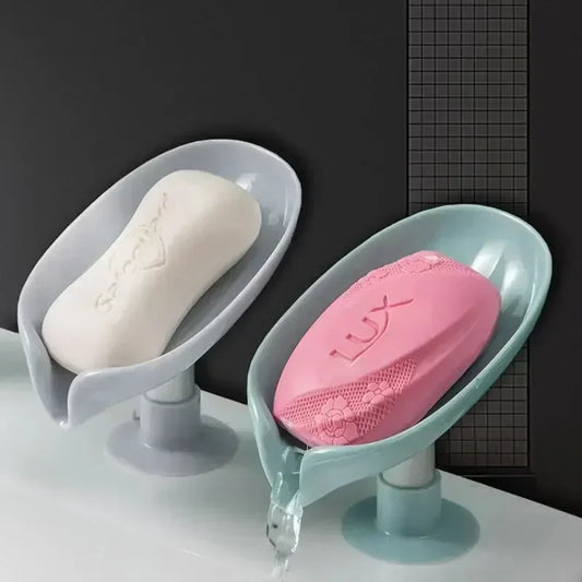 1pcs Drain Soap Holder: Kitchen Bathroom Soap Holder