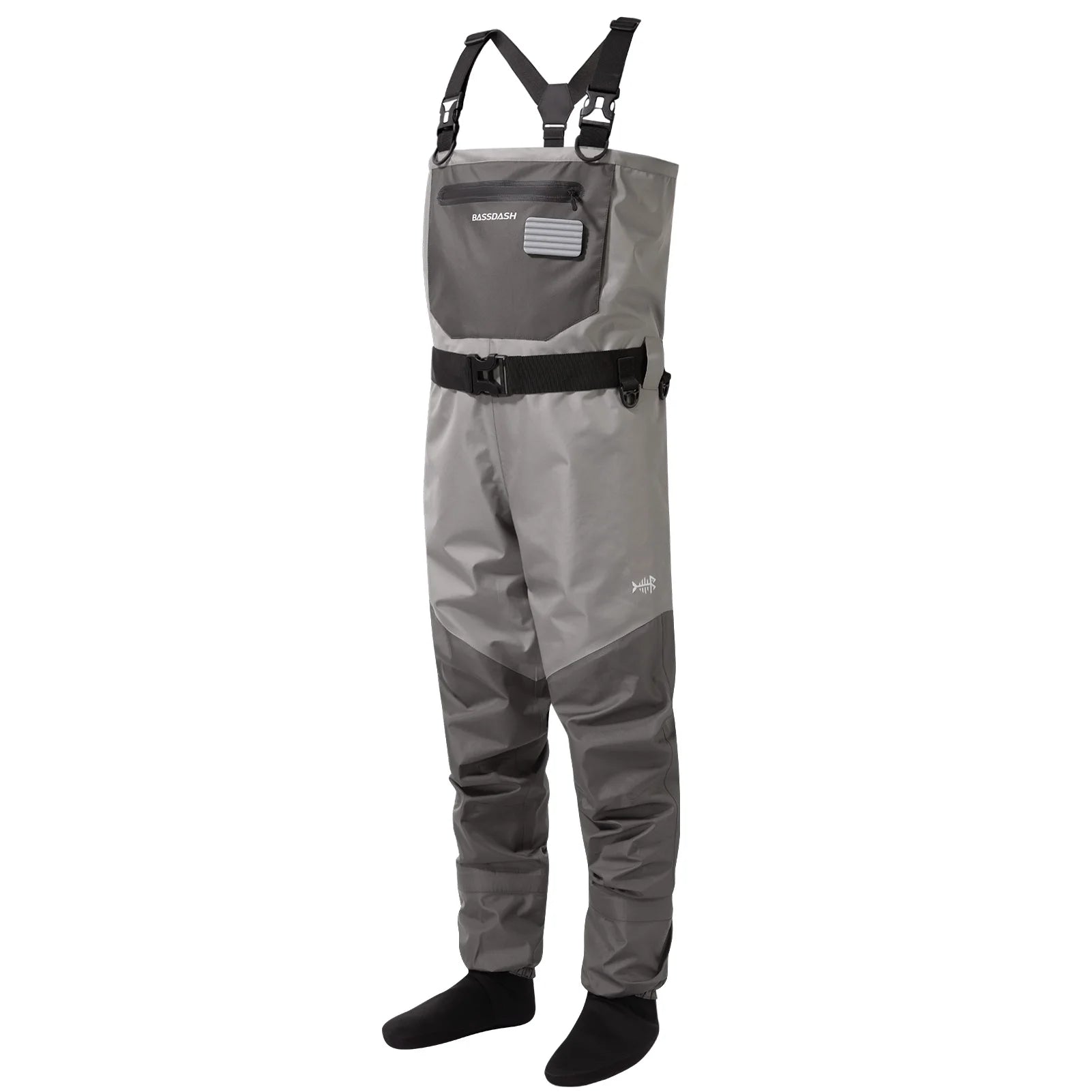 Fishing Wader Lightweight Stocking Foot Men’s Breathable Waders Waterproof Fly Fishing Chest