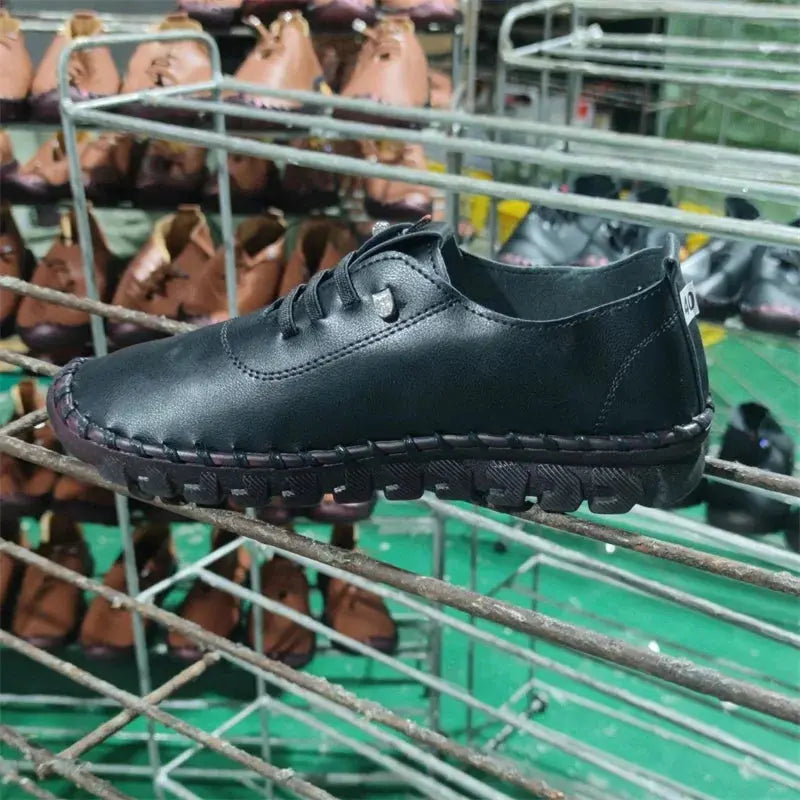 Casual Women Shoes, women Loafers, Leather flats slip shoes My Store