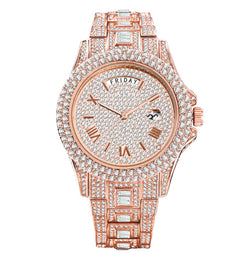 MISSFOX Diamond Watch For Men