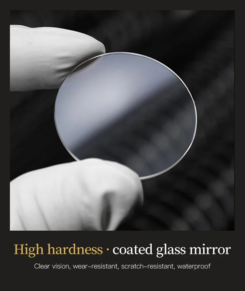 Men's Watch Original Business Wristwatch Automatic Mechanical Watch for Man Waterproof Luminous Stainless-Steel Date