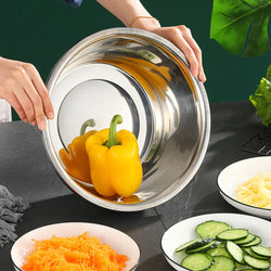 3Pcs/set Kitchen Rice Bowl Grater Vegetable Slicer Vegetable Cutter Drain Basket Kitchen Accessories Cookware Set Pots and Pans