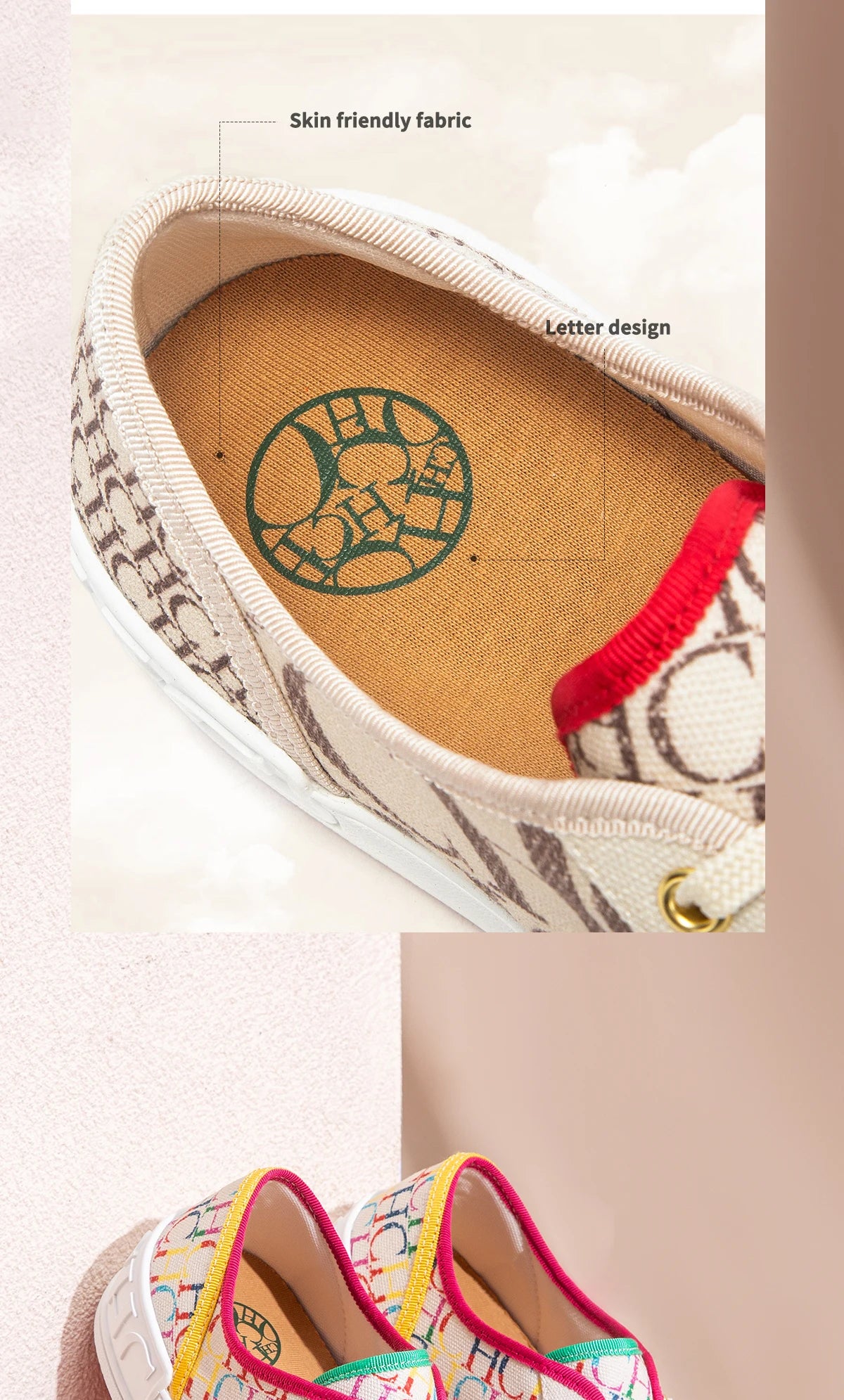 Women's luxury shoe Casual Shoes 2025 Autumn New Comfortable Canvas Shoes Women's Walking Shoes