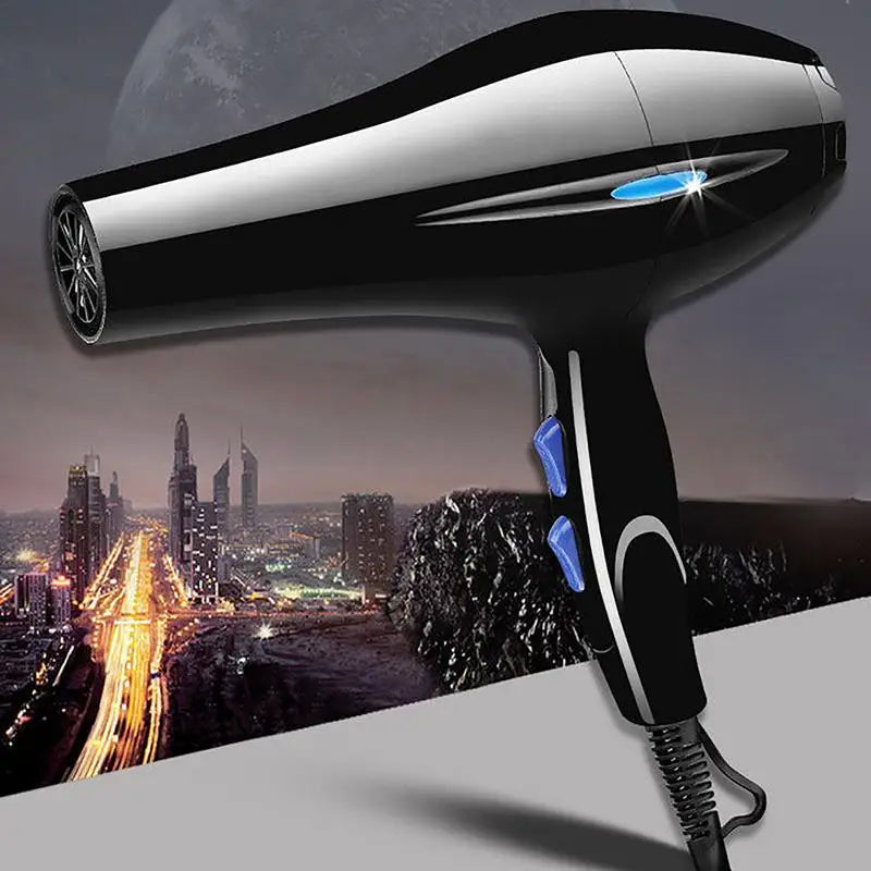 High-Power 2200W Ionic Hair Dryer with Cold & Hot Air Modes & Diffuser