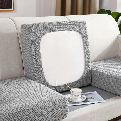 Sofa Seat Cushion Cover for Living Room: Furniture Protector L-shape Corner Sofa Cover