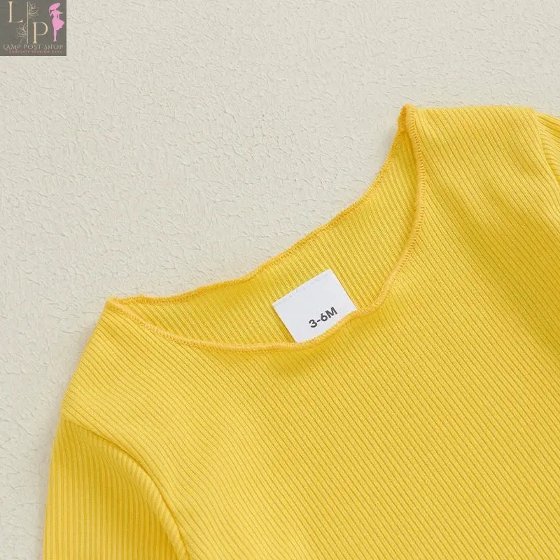 Baby Girls Thanksgiving Set Long Sleeve Jumpsuit Turkey Lamp Post