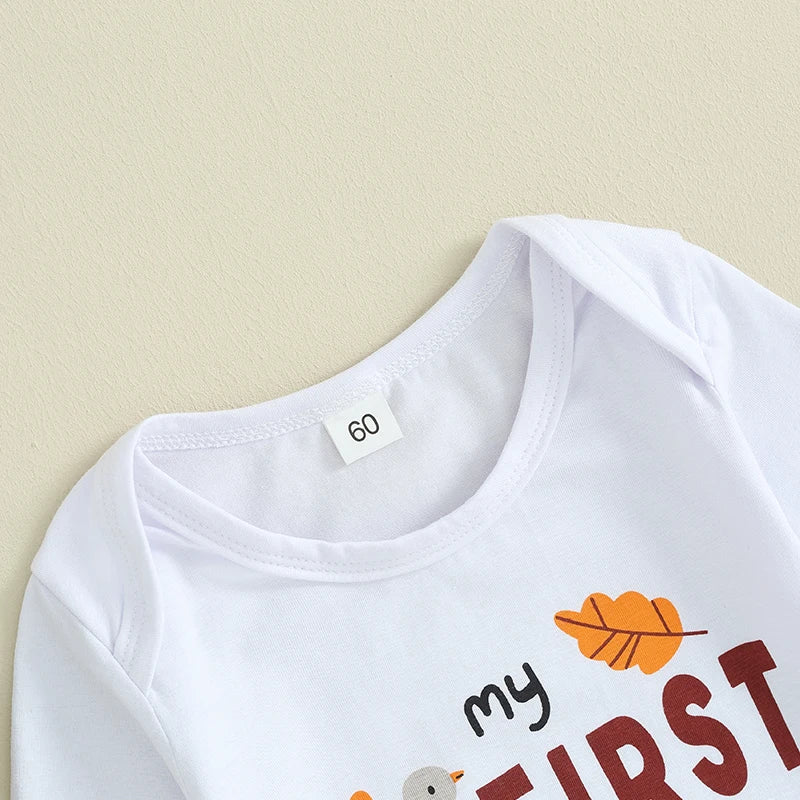 0-12M Baby Boys Thanksgiving Clothes Set