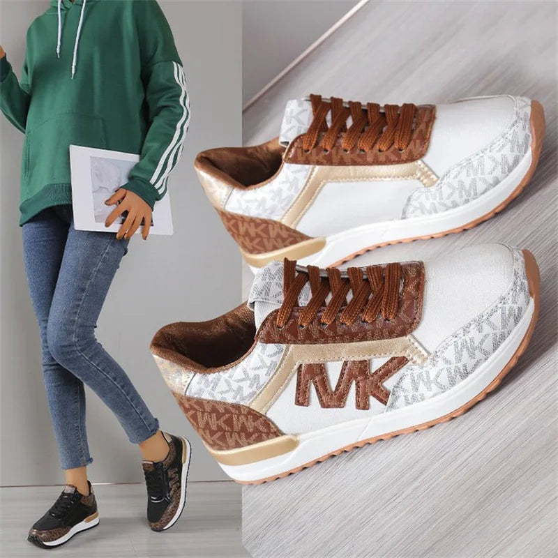Women's Casual Shoes Black Shoes Trend 2025 Sneakers Female Tennis Sneaker Running Plus Size 36-43