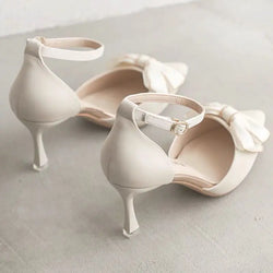 Heels Women's Shoes Elegant Dress Shoes Weddings Bridal Party Shoes White Design Shoes