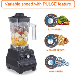 High Performance Kitchen Mixer Juicer BioloMix Best Smoothie MixernMini Pro 1800W High Power Smoothie Blender BPA Free 1.8L and 0.6L Dual Jar