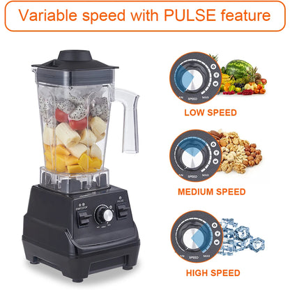 High Performance Kitchen Mixer Juicer BioloMix Best Smoothie MixernMini Pro 1800W High Power Smoothie Blender BPA Free 1.8L and 0.6L Dual Jar