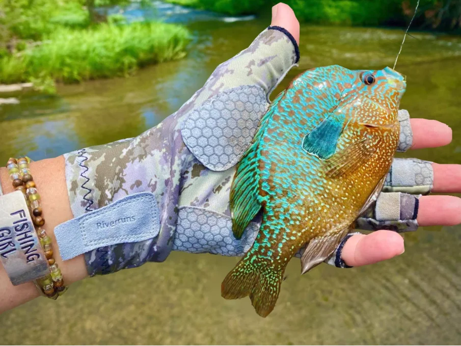 Riverruns Fingerless Fishing Gloves Are Designed for Men and Women Fishing, Boating, Kayaking, Hiking, Running