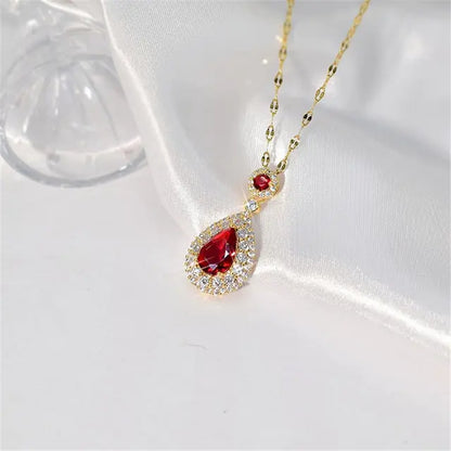 Women Crystal Jewelry Set