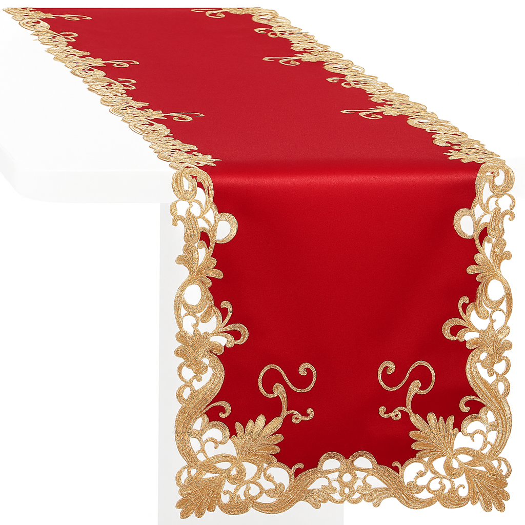 Elegant Farmhouse Table Runner for Dining Room – Rustic Linen Style for Everyday & Holiday Decor