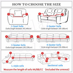 Tight Wrap Elastic  Sofa Cover