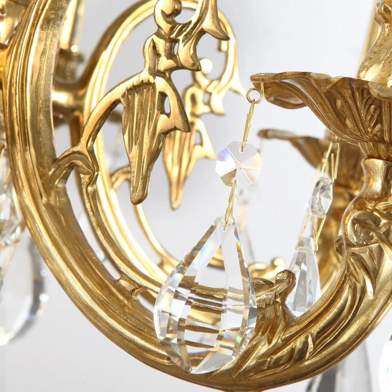 Crystal LED chandelier by Lamp Post with 10 lights and elegant design, perfect for a stylish living room decor.