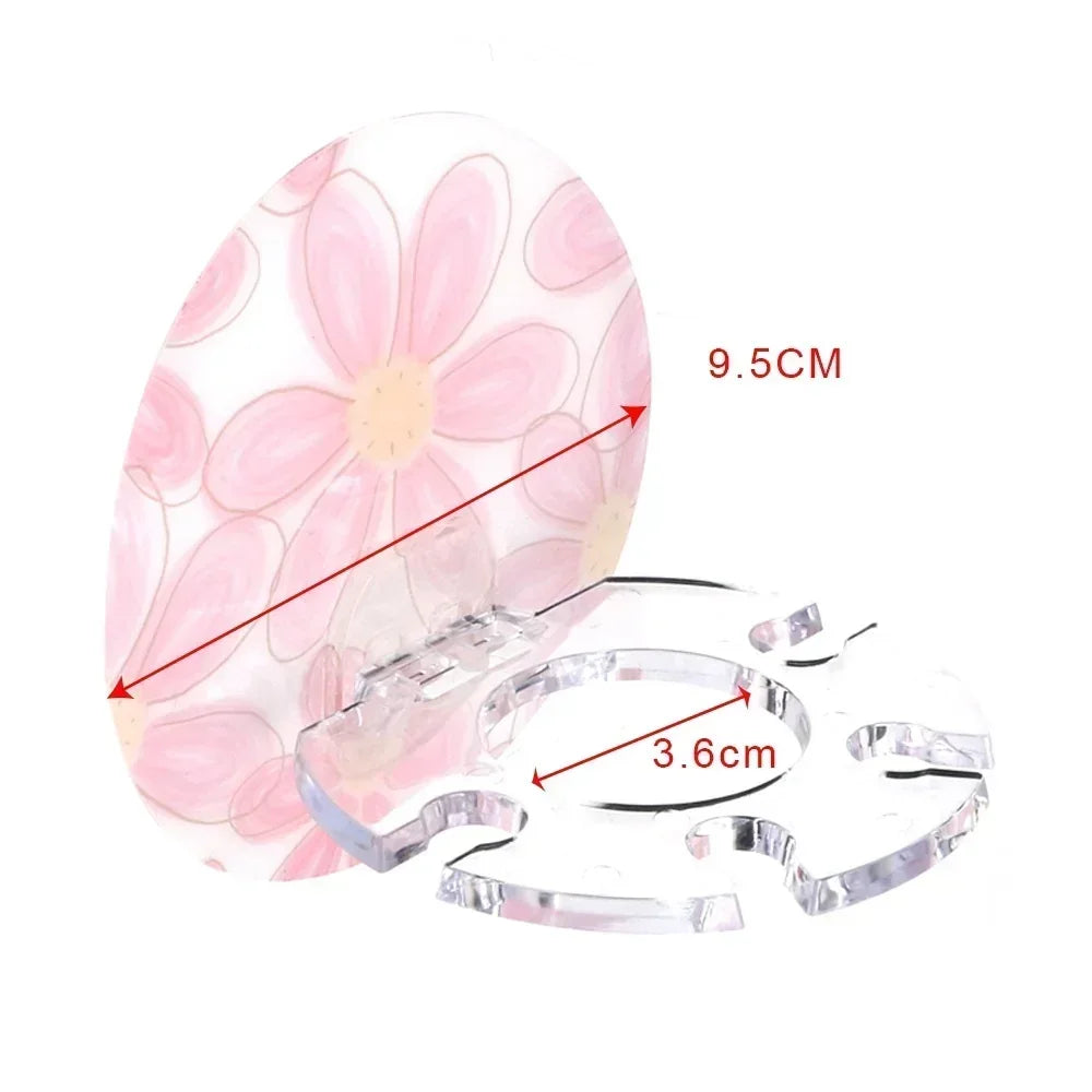 Lamp Post kids toothbrush holder and storage rack, transparent bathroom gadget for organizing children's toothbrushes.