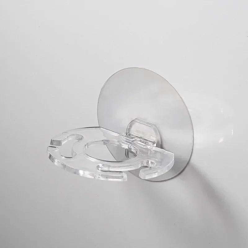 Lamp Post kids toothbrush holder, transparent bathroom storage rack for kids' toothbrushes, bathroom gadgets and tools.